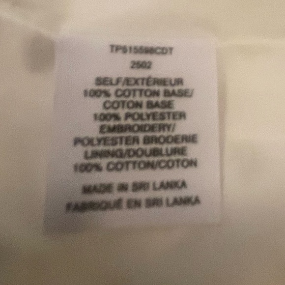 NWT: Derek Lam Eton Embroidered Poplin Eyelet Spaghetti Strap Pleated Mini Dress - Picture 14 of 14